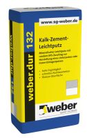 weber.dur 132 Kalk-Zement-Leichtpu.30kg