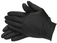 Einweghandschuh Nitril schwarz XL 80 Stk