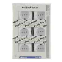 Steckdosen Profi-Pack Monaco Serie202