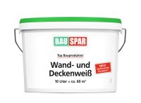 BAUSPAR Wand und Deckenfarbe 10L