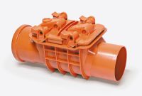 KESSEL-Reinigungsrohr Staufix 70125 aus PVC DN 125