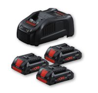 Starter Set ProCORE 18V 4,0Ah 3x 4,0Ah + GAL 1880 CV