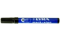 Permanentmarker Lyra rot Strich 1-4mm