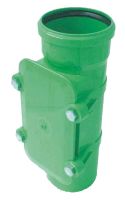 KGRE Reinigungsöffnung PP-MD grün SN 10 DN/OD160 DIN EN 14758