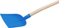 Holsteiner Schaufel mit Stiel cyan-blau