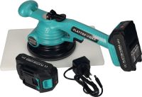 Plattini Vibra Fliesenrüttler / 21VDC, 1500mAh, Li incl. 2 x Akku, 1 x Ladegerät,1 x Rüttelplatte im